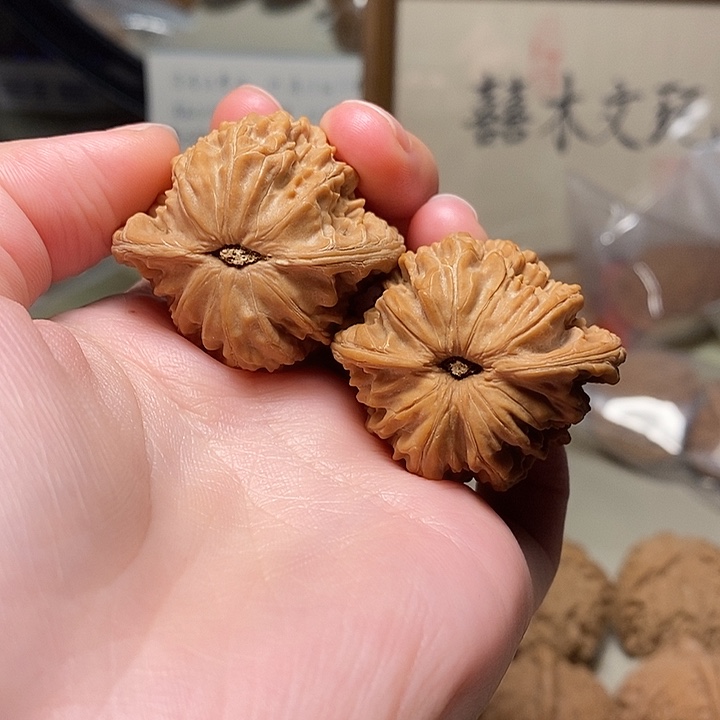 文玩核桃吊坠39磨盘