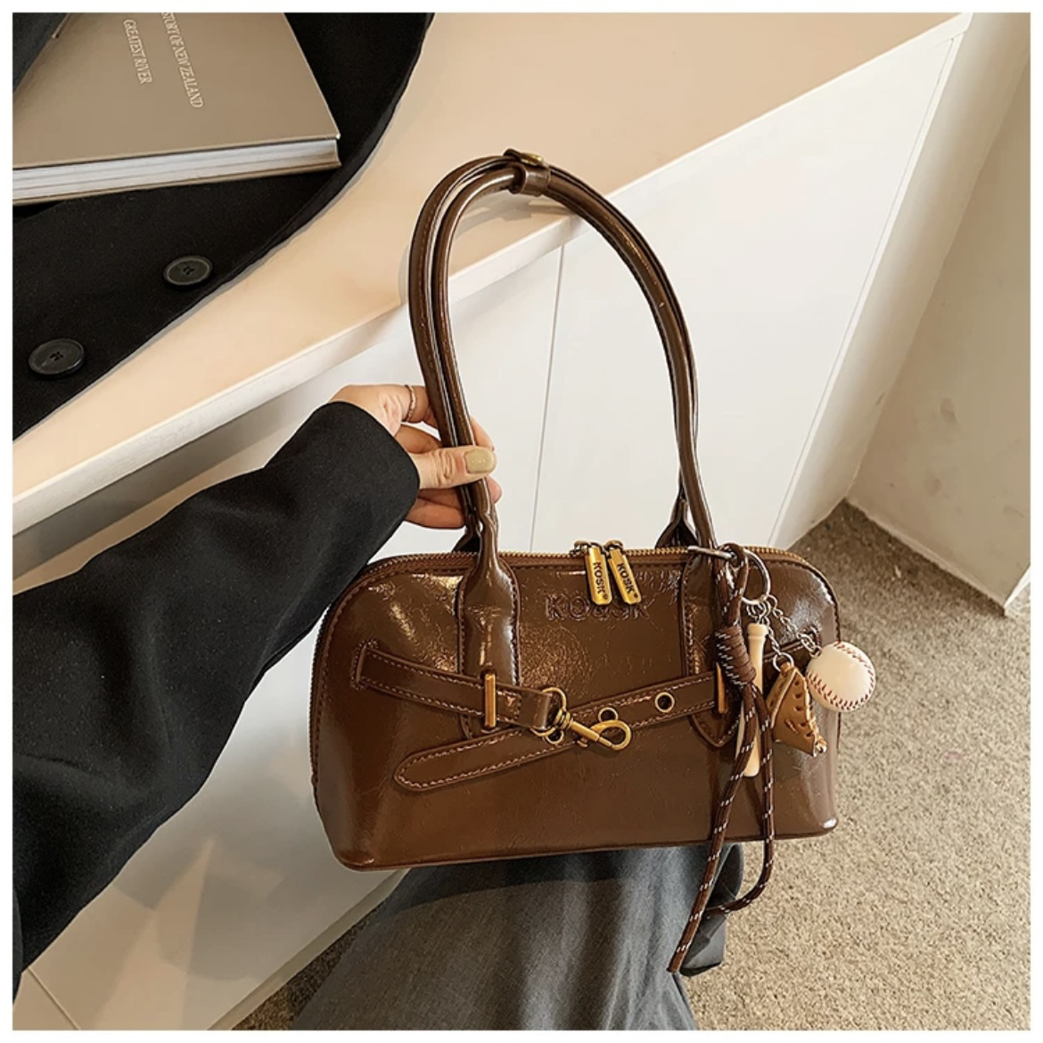 新品轻奢百搭高级感气质时尚斜挎女士包A10a