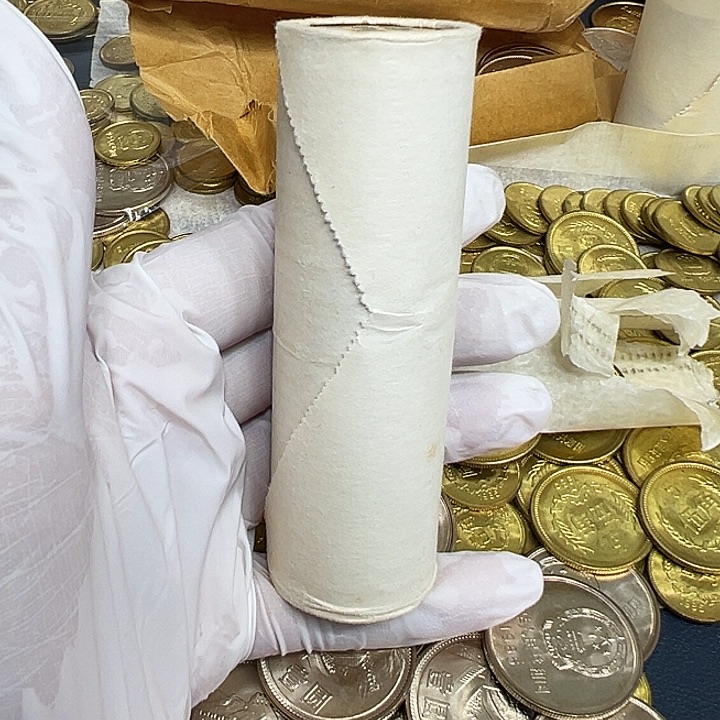 其他普通金属用****41985长城一元一卷50枚沈阳宽版