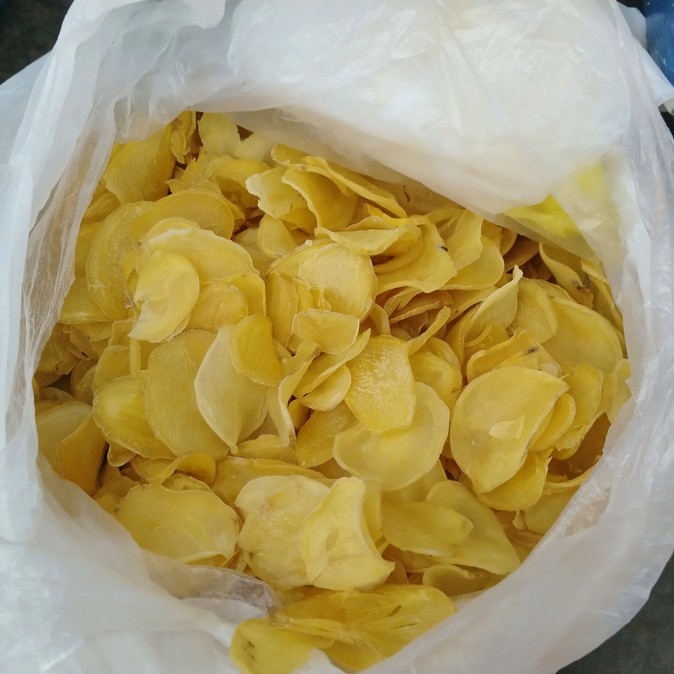 农家本地黄心土豆干片