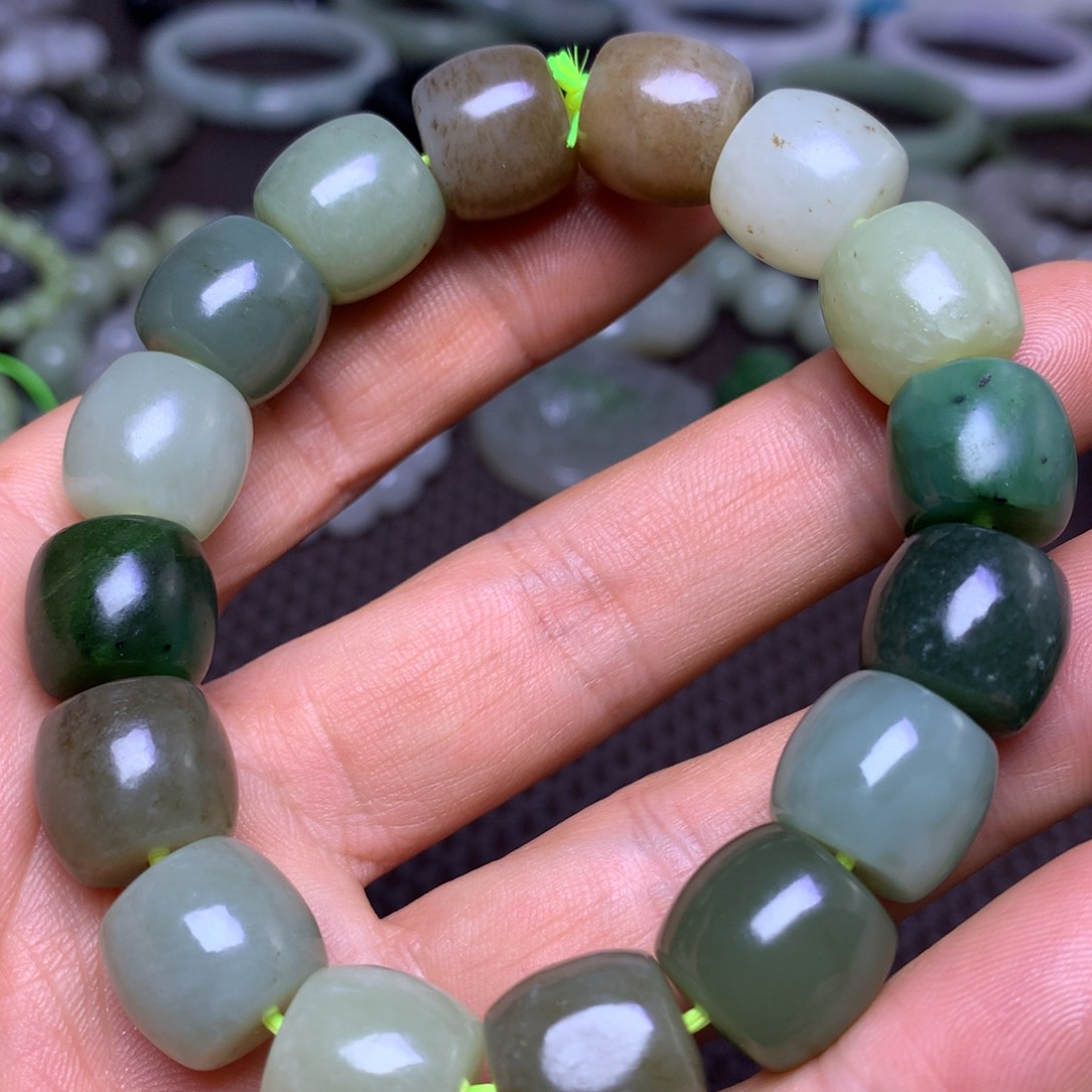 未镶嵌手串和田玉