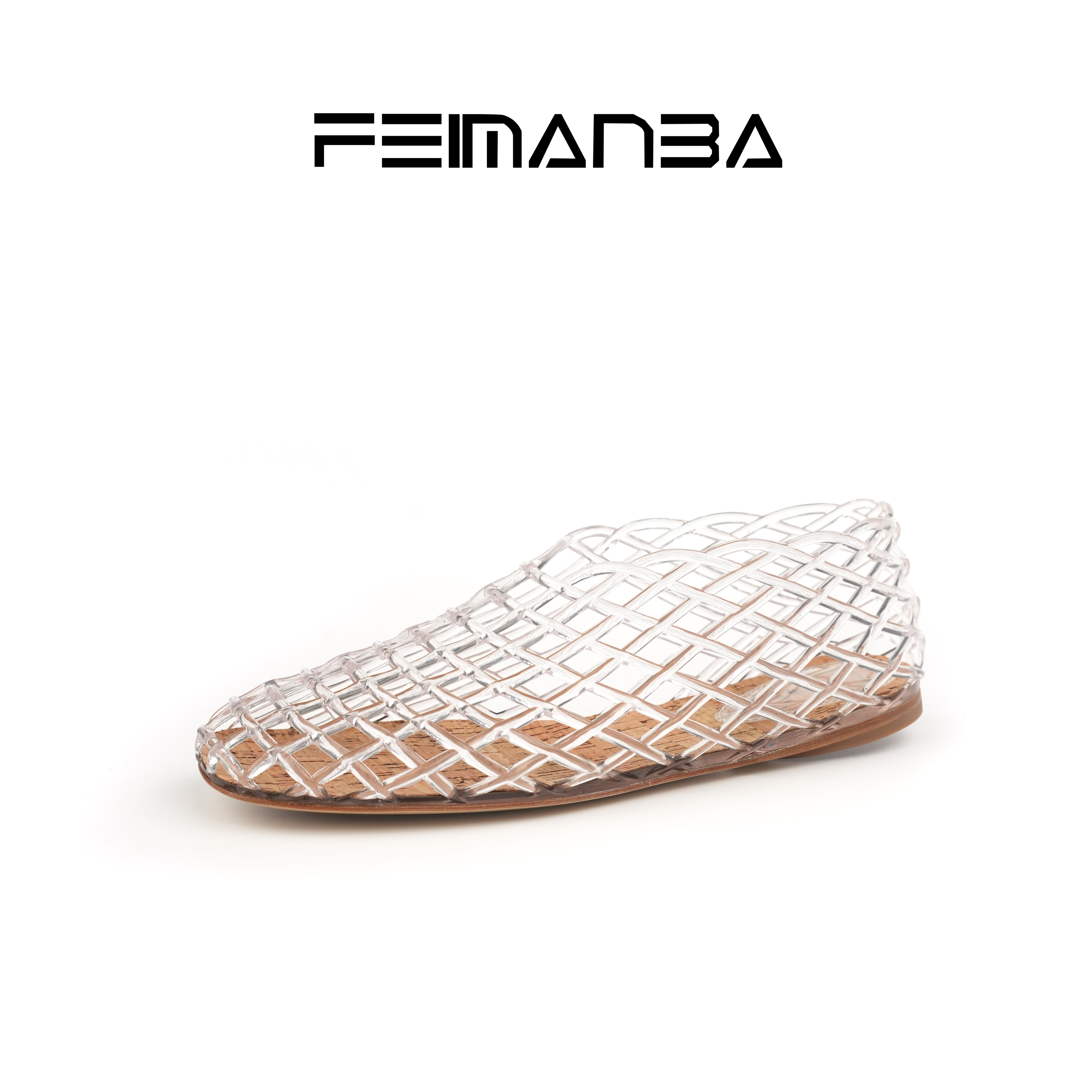 2025年夏季TR极简风水晶果冻鞋