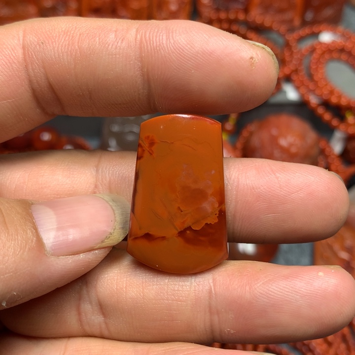 南红玛瑙吊坠(不含链)未镶嵌