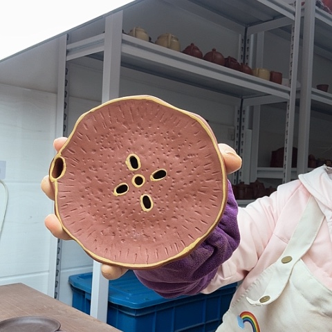 紫砂储水壶承壶承