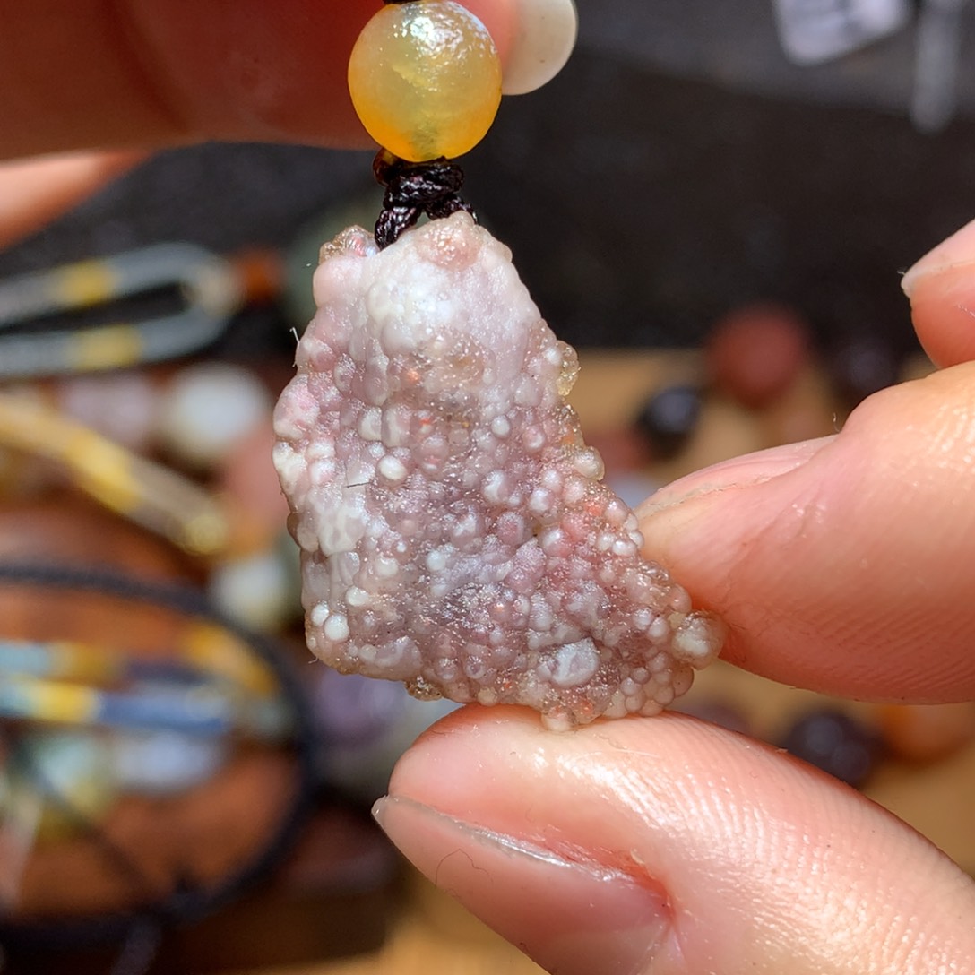 未镶嵌玛瑙/玉髓珠宝半成品