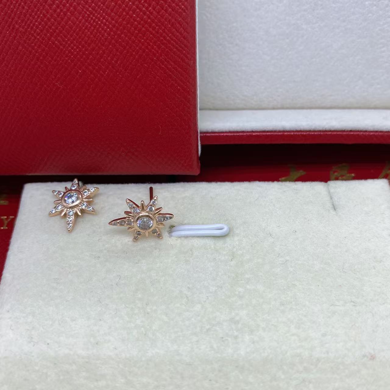 925银莫桑石耳饰 925银精品耳饰