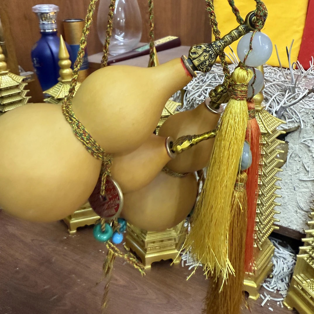 玄晶文化养剑葫芦精品摆件