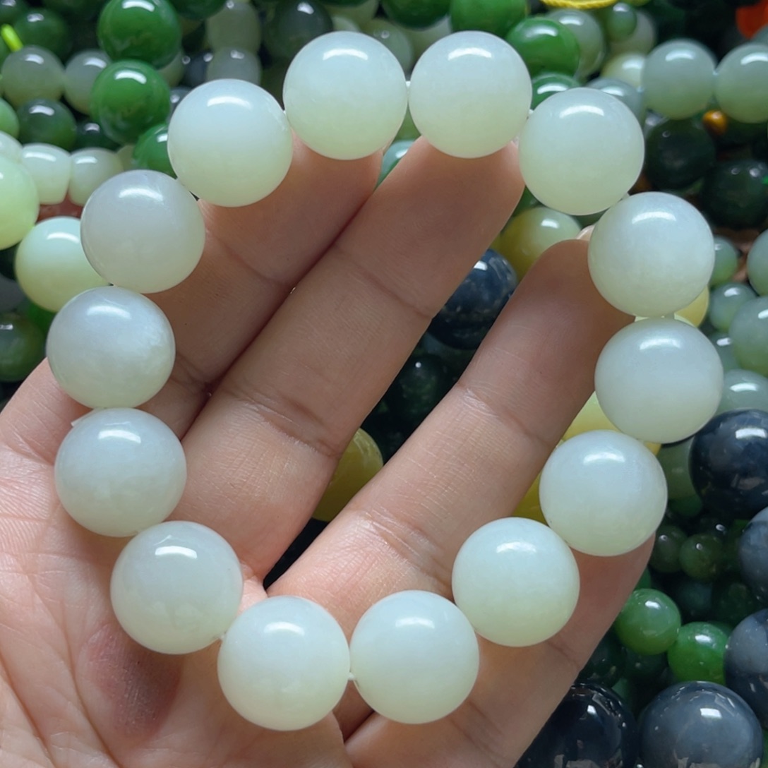 和田玉手链未镶嵌