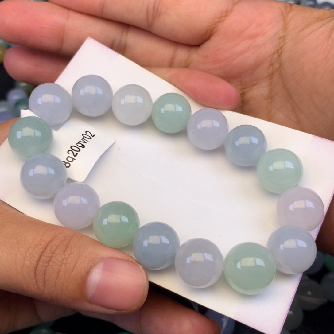 玉***）颈饰未镶嵌翡翠天然缅甸翡翠A货