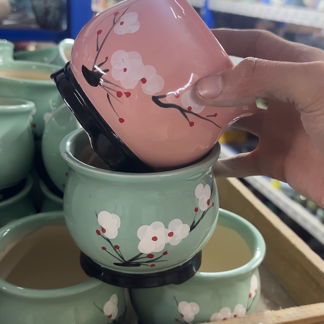 陶瓷2个··订单自动合并·口径误差0.5左右·· 