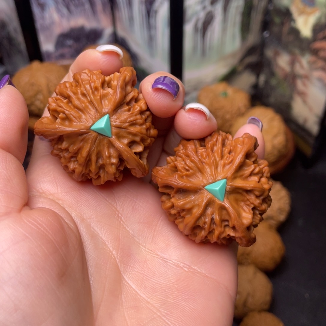 文玩核桃把件41全品天地圆正奔