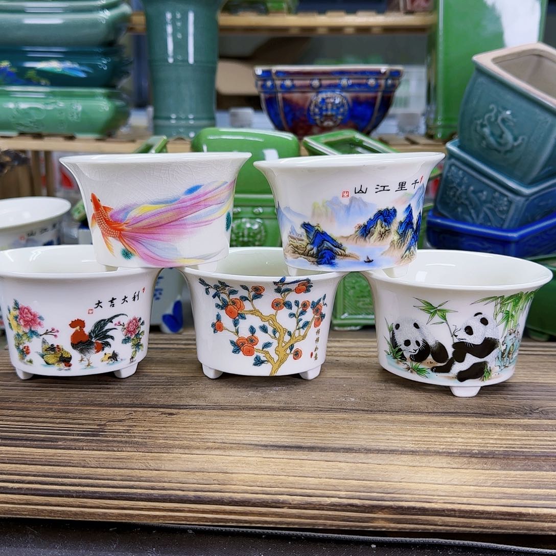 陶瓷陶瓷花盆特价上新