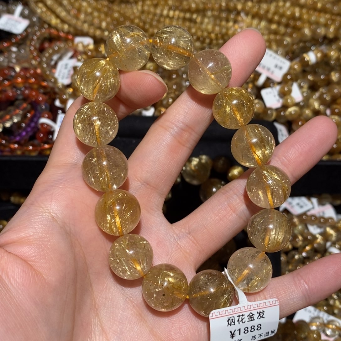 水晶手串未镶嵌手串