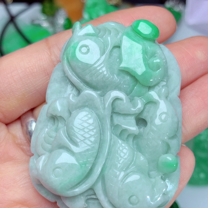 翡翠吊坠(不含链)未镶嵌