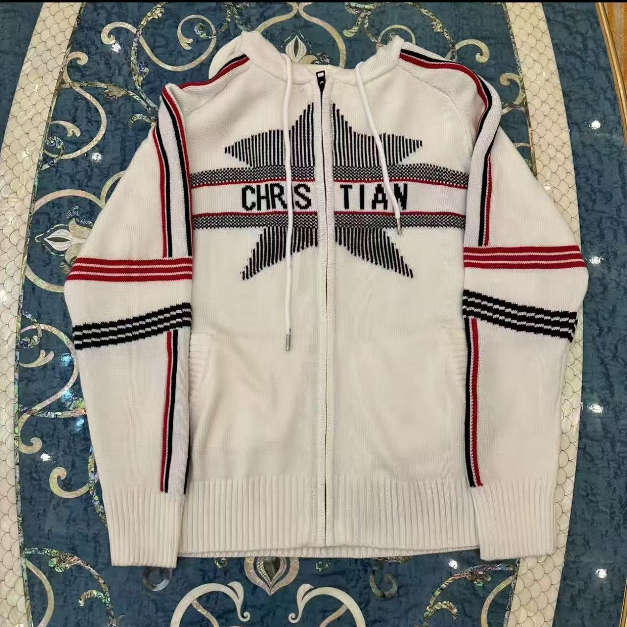 2025秋冬2025秋冬新款五角星连帽外套A8106【YH】