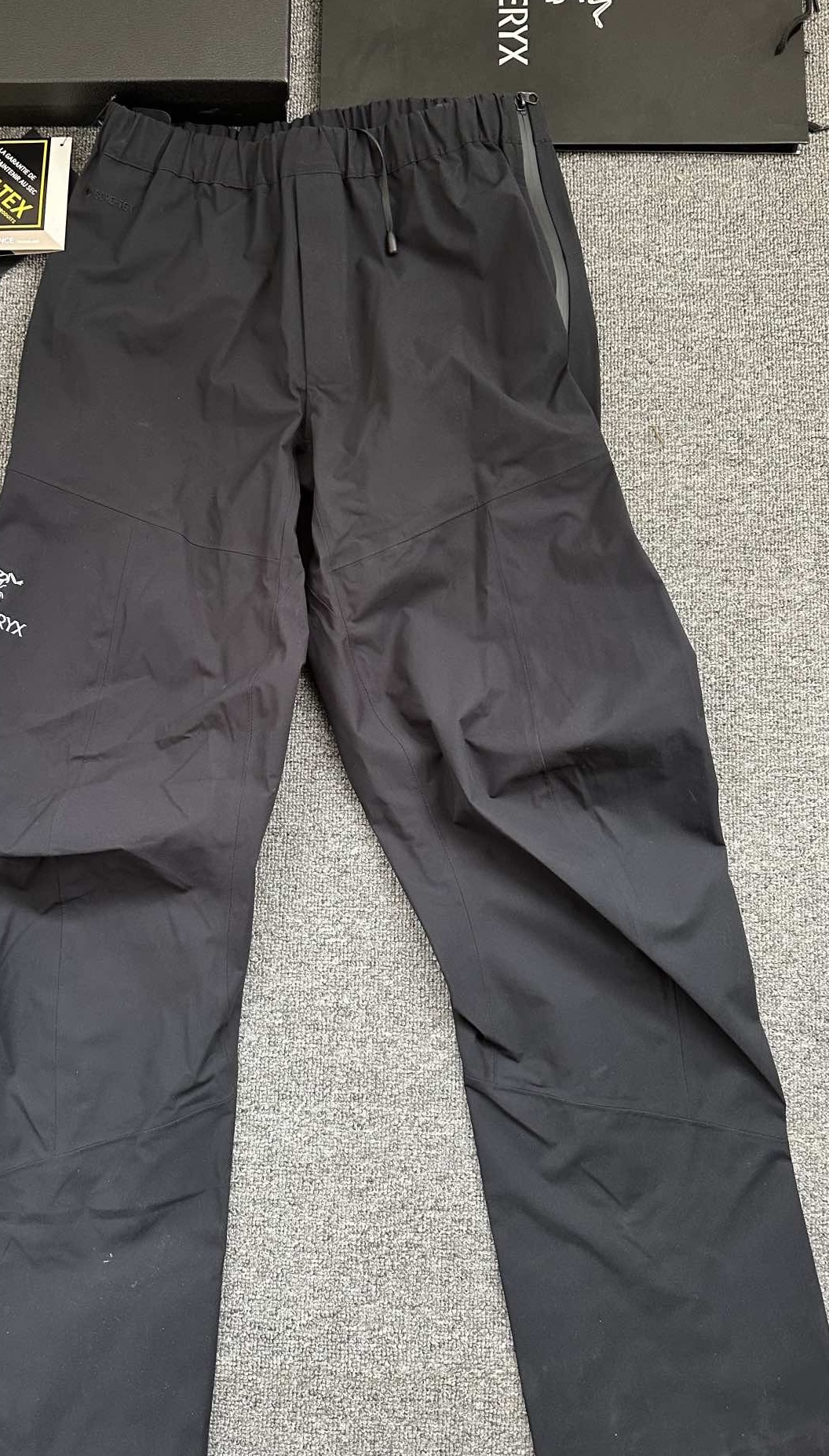 台州冲锋裤硬壳双侧拉链