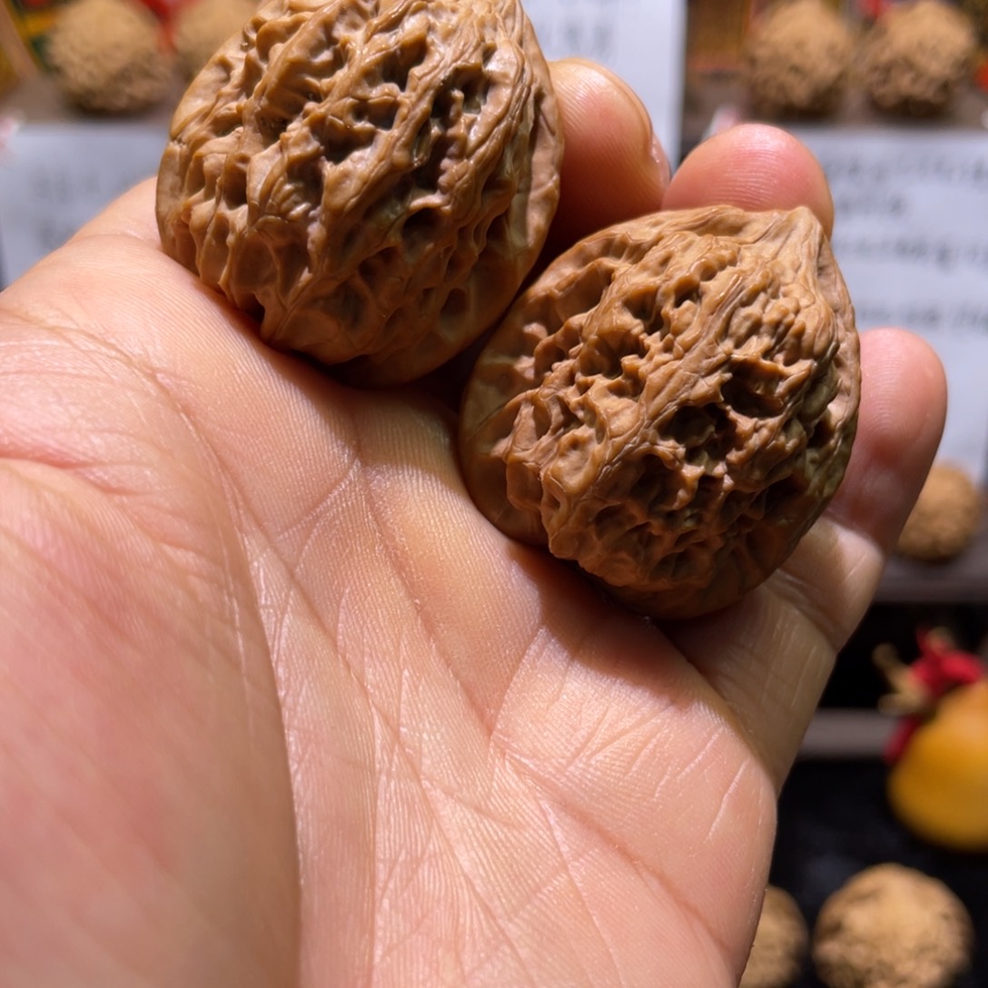 把件文玩核桃34小野鸡