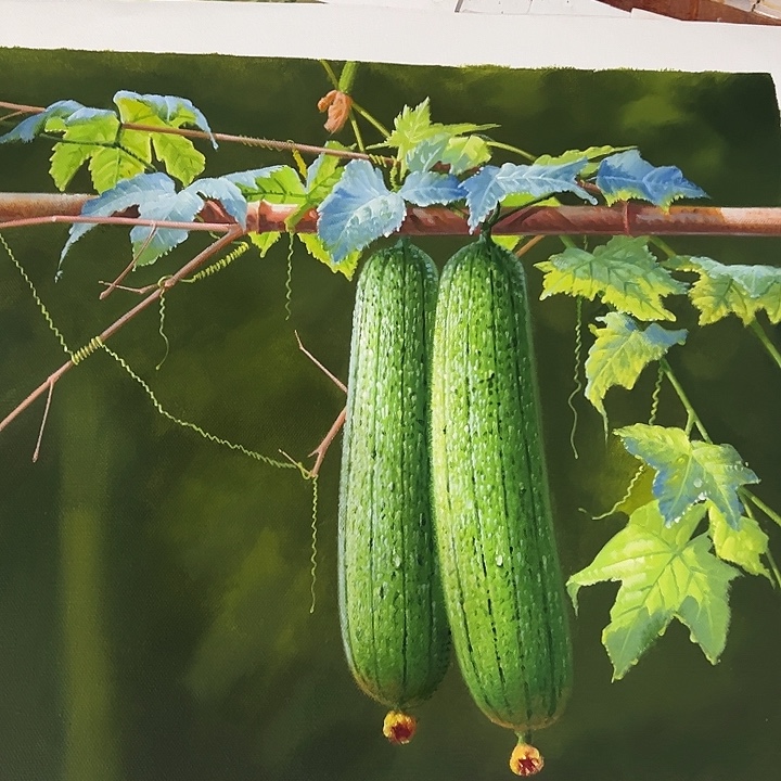 油画50*60手绘油画