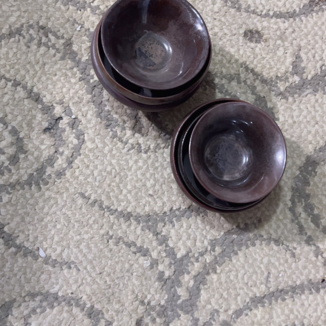 琨***碟六个茶碗一起发