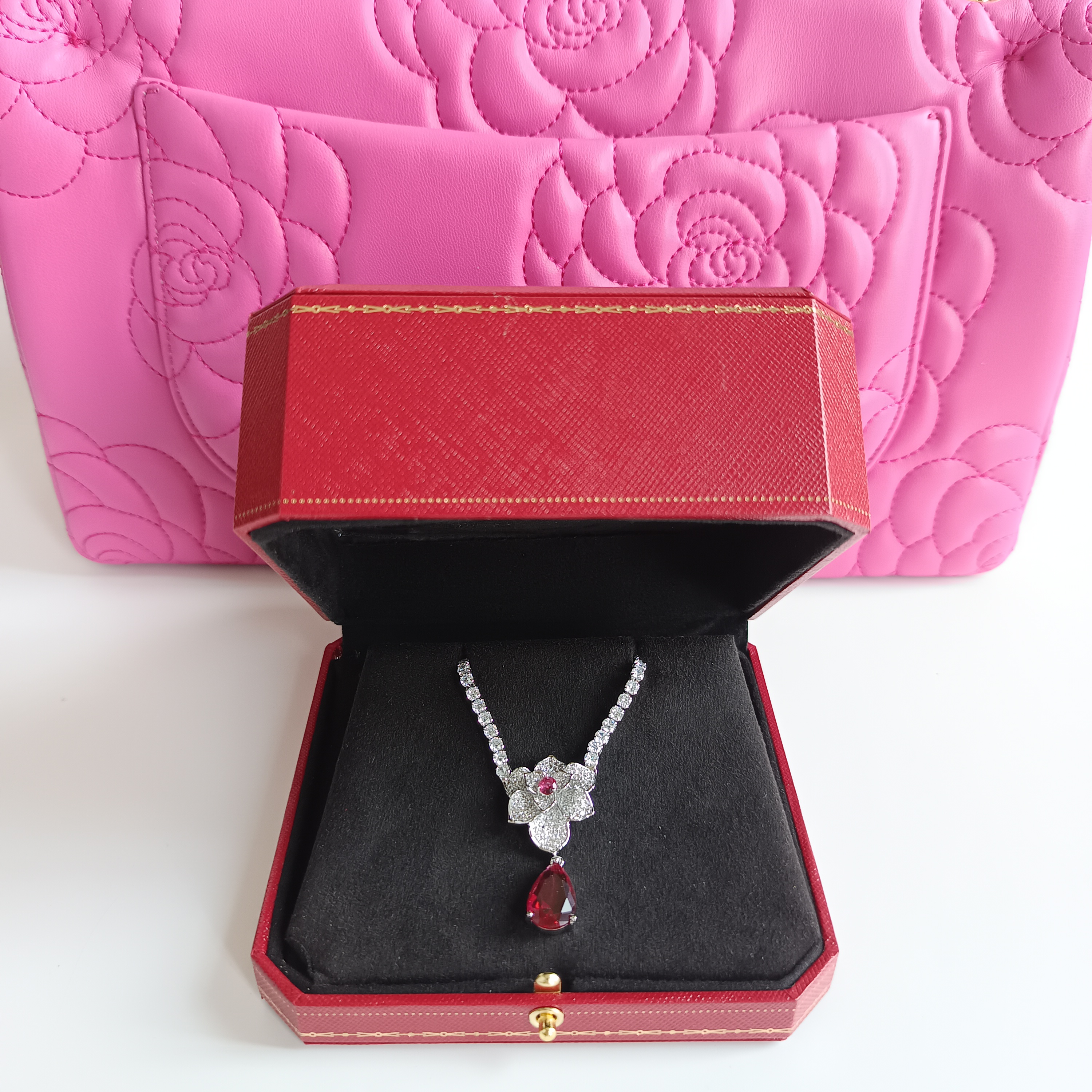 2938红项链--红--精工红项链赠礼盒