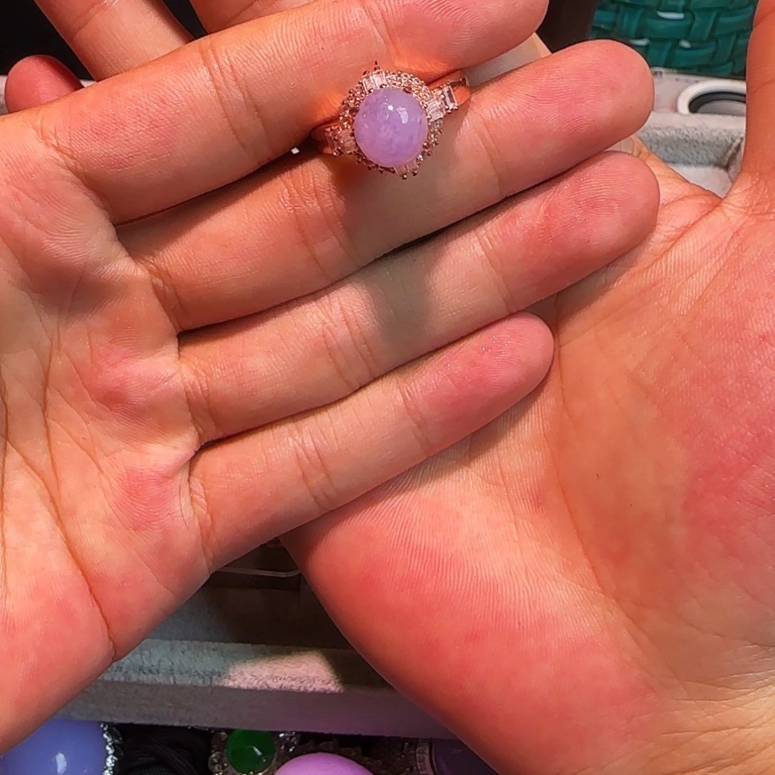 未镶嵌定制翡翠戒指