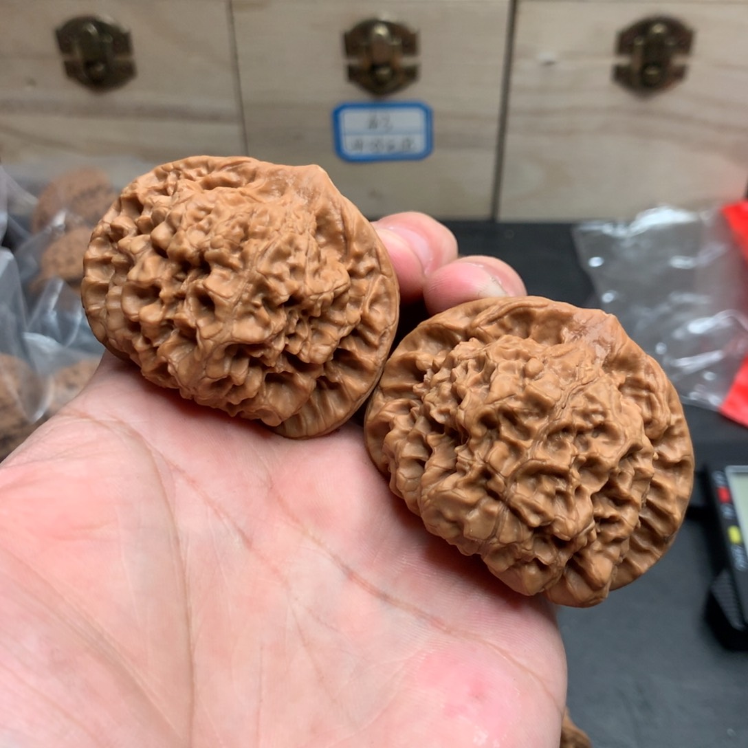 文玩核桃把件好*￴官帽