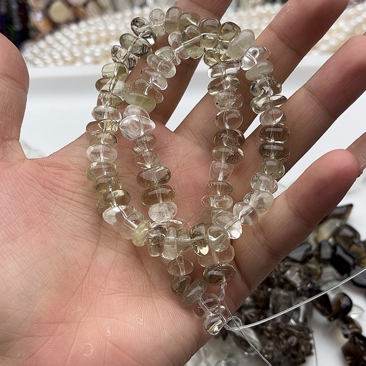 玛瑙/玉髓未镶嵌珠宝半成品水晶打包59