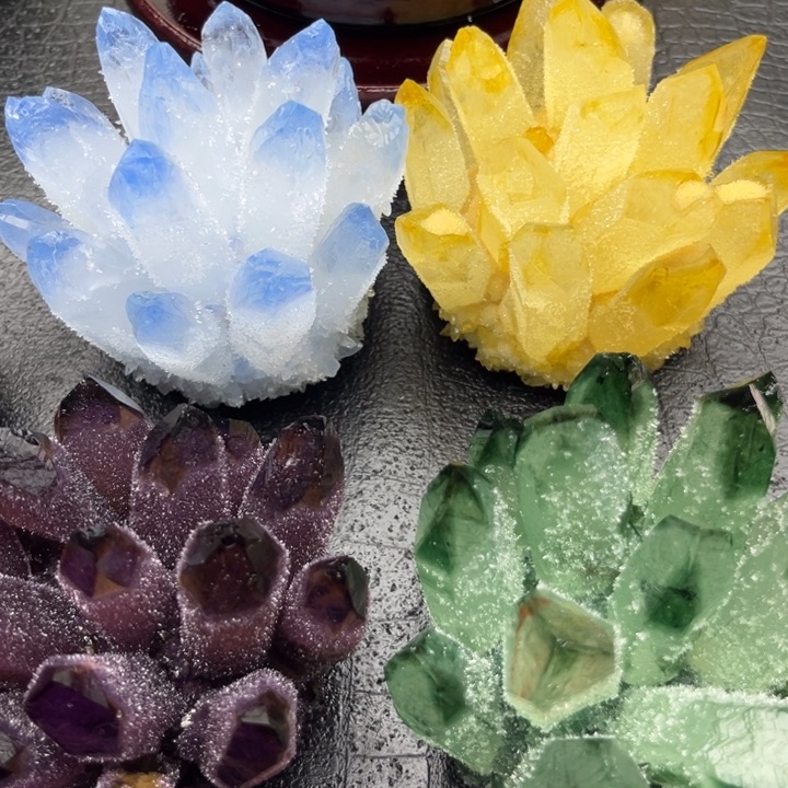 琉璃手工艺品老****新晶簇