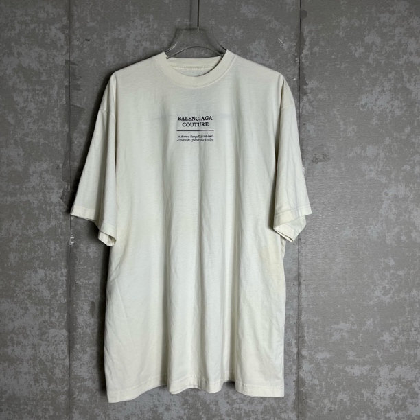 99新 Balenciaga/巴黎世家 S*1/巴黎世家刺绣字母短袖/11112/JP