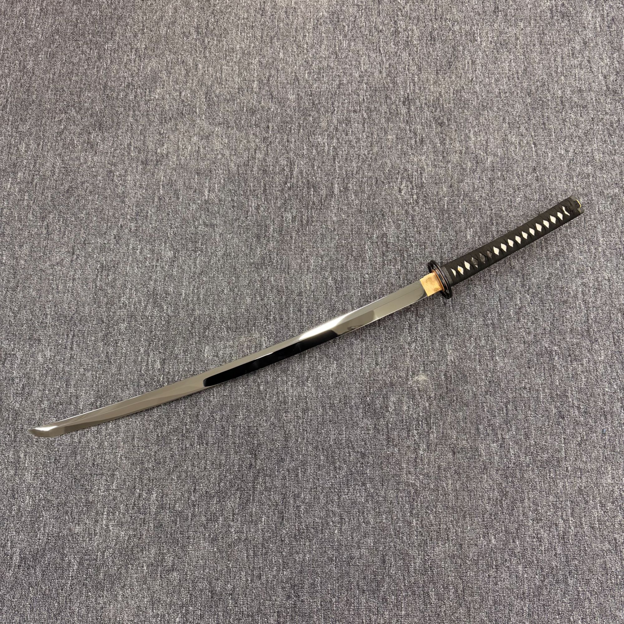 刀山剑林进口CPM 3V粉末钢26寸武士刀液态镜面收藏品工艺品未开刃