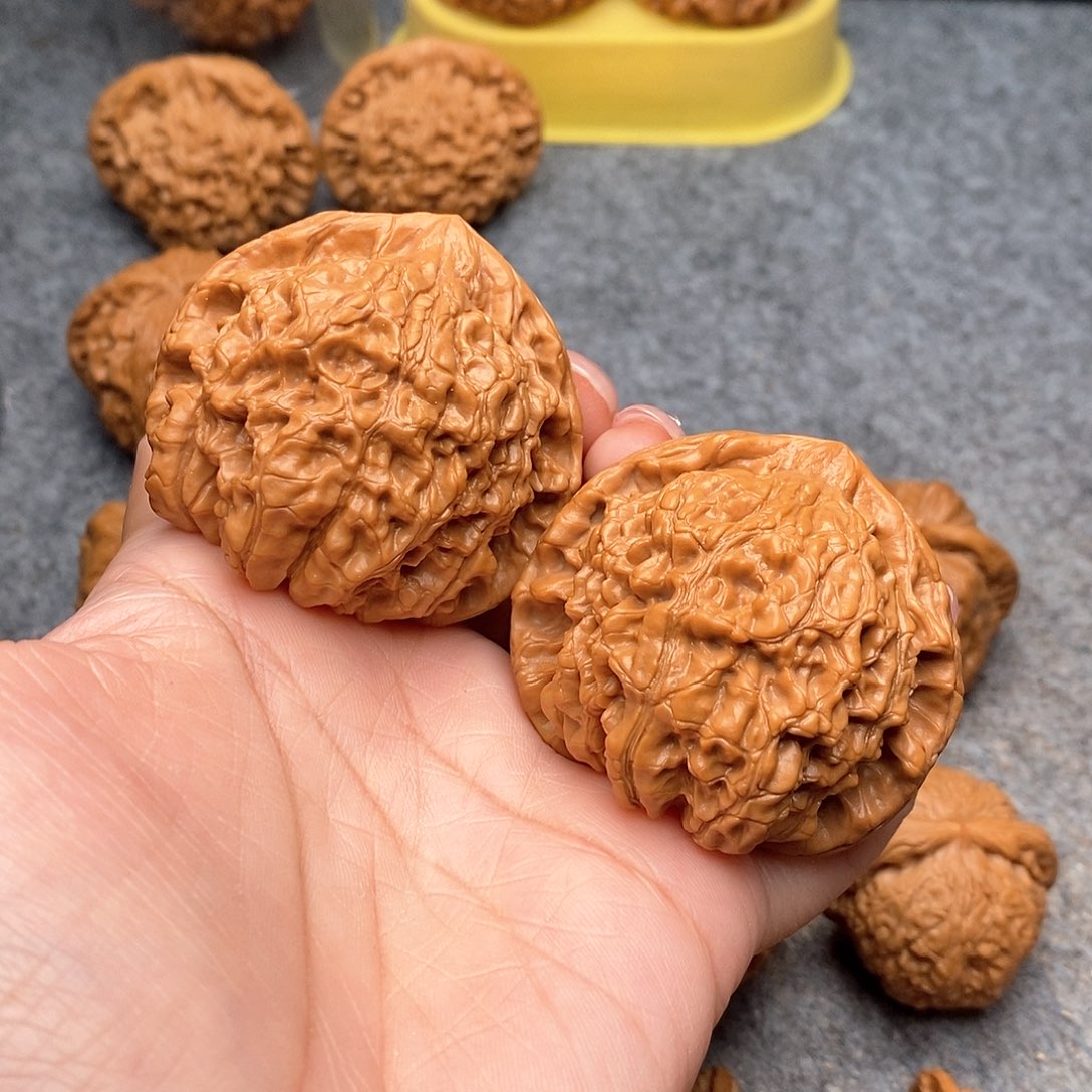 文玩核桃把件精品官帽50.8