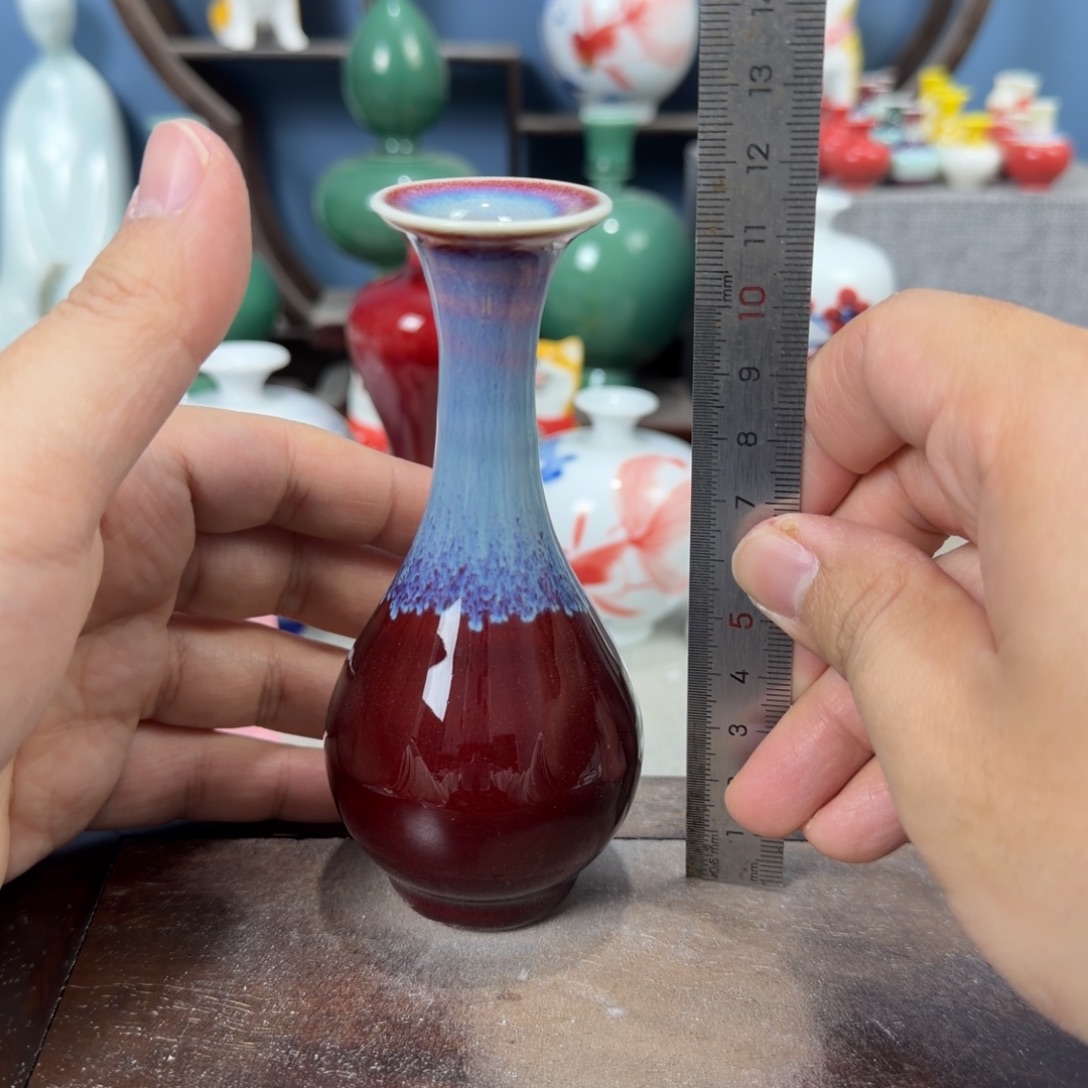 陶瓷手工小花器摆件