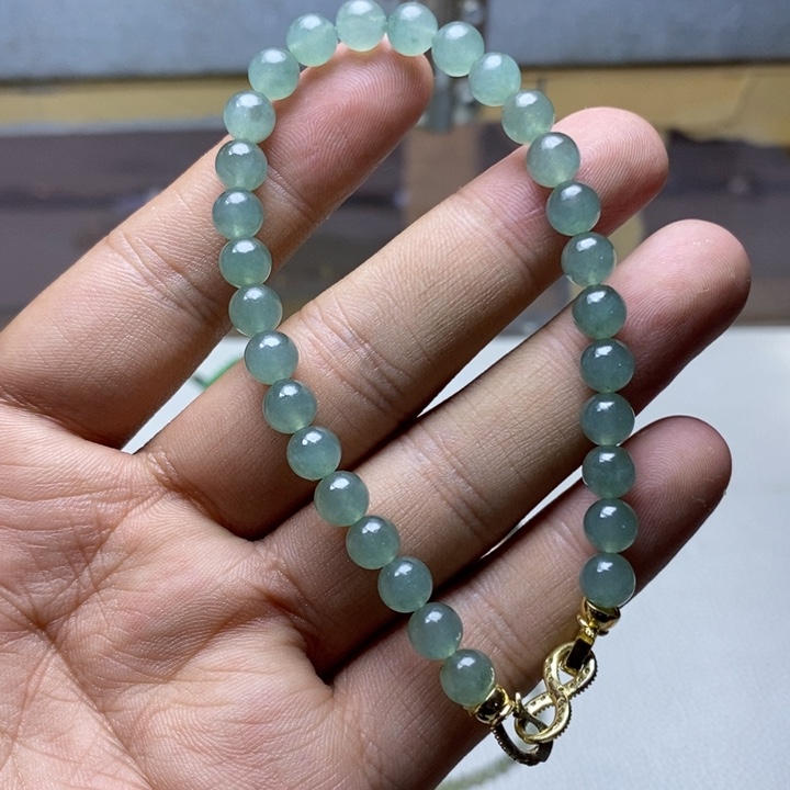 定制翡翠未镶嵌缅甸翡翠a货卡6.6