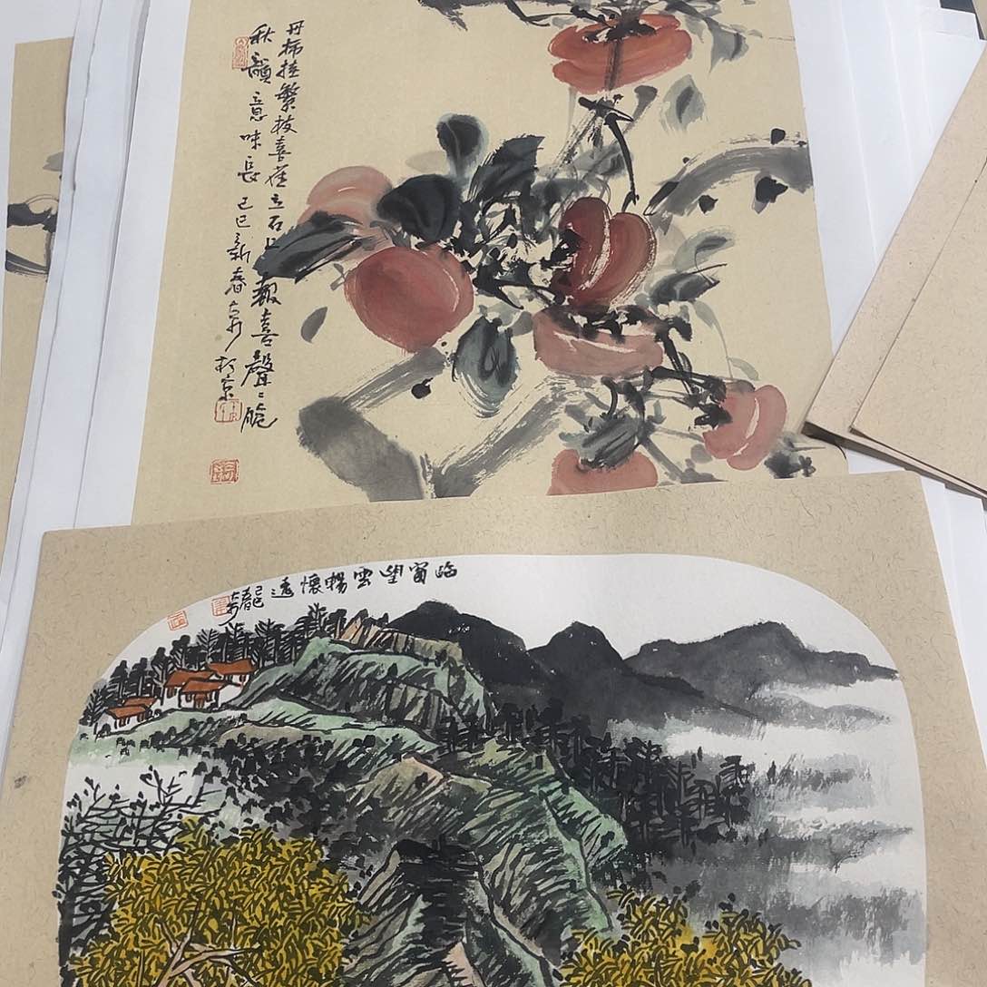 姜奇老师山水作品