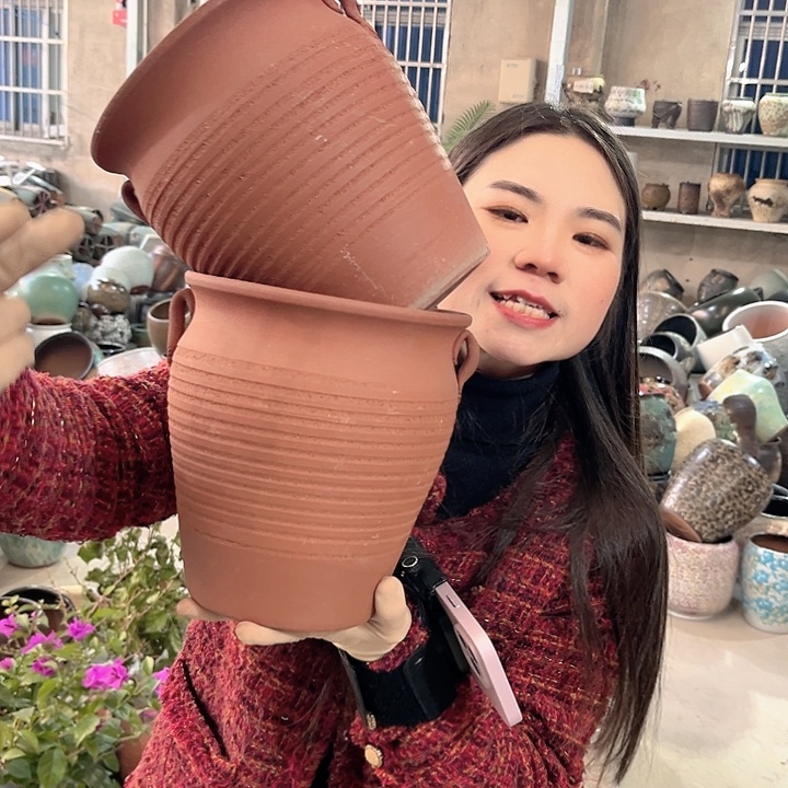 正品口18高31花盆……