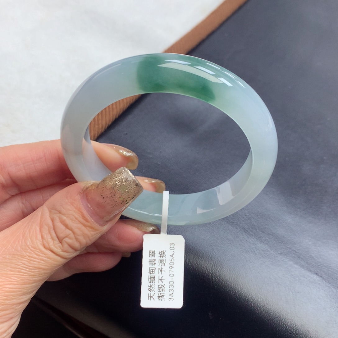 未镶嵌手镯翡翠缅甸翡翠手镯