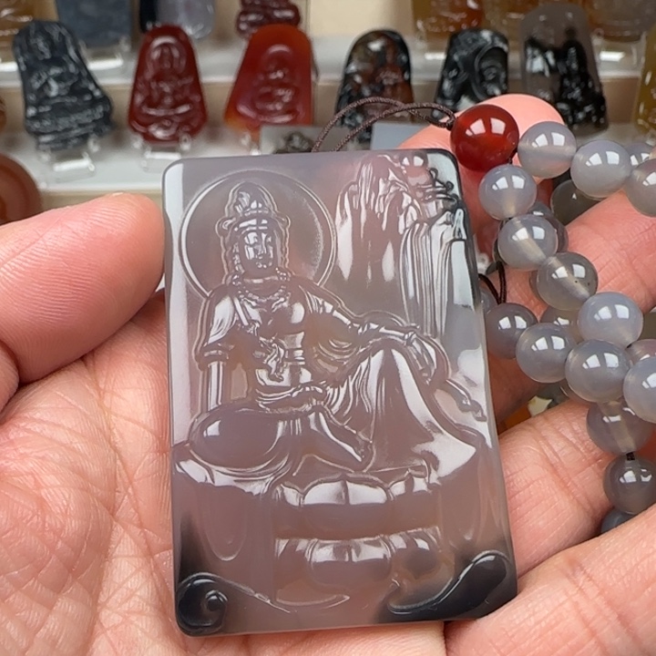 玛瑙/玉髓未镶嵌颈饰