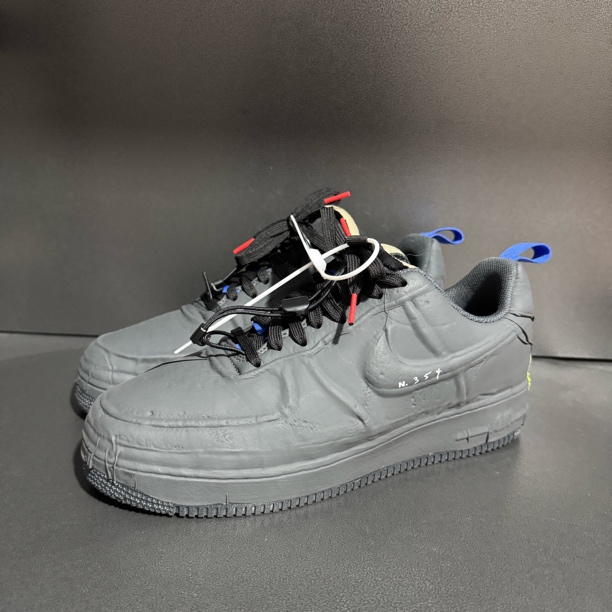 95新 NIKE/耐克 43码/空军一号 N354 黑绿 低帮男款板鞋