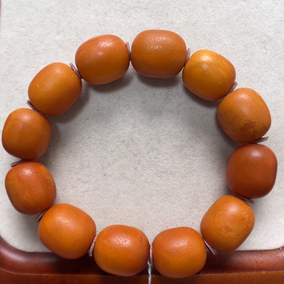 蜜蜡未镶嵌手串蜜蜡