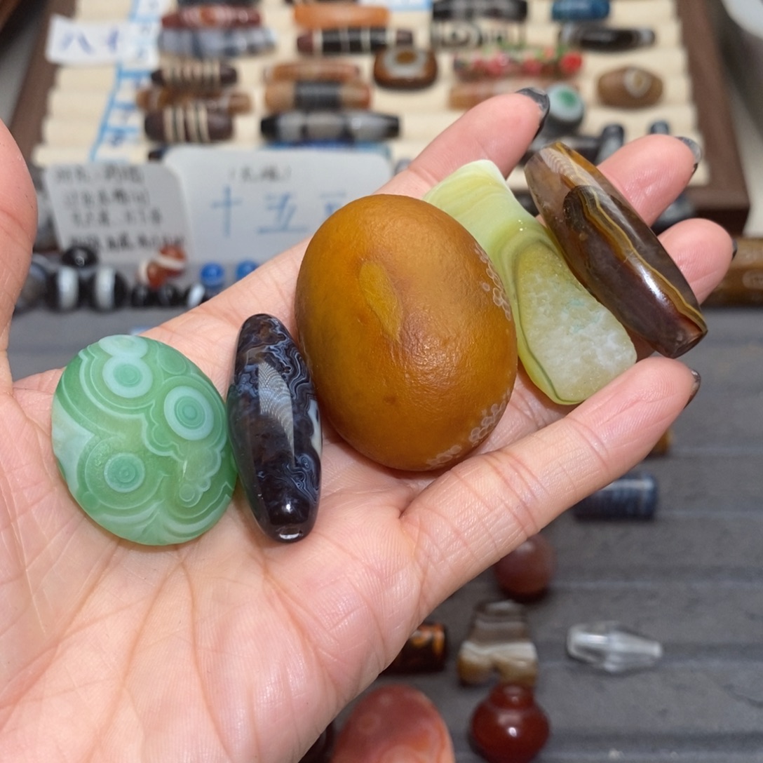 璟***岚玛瑙/玉髓合金手链