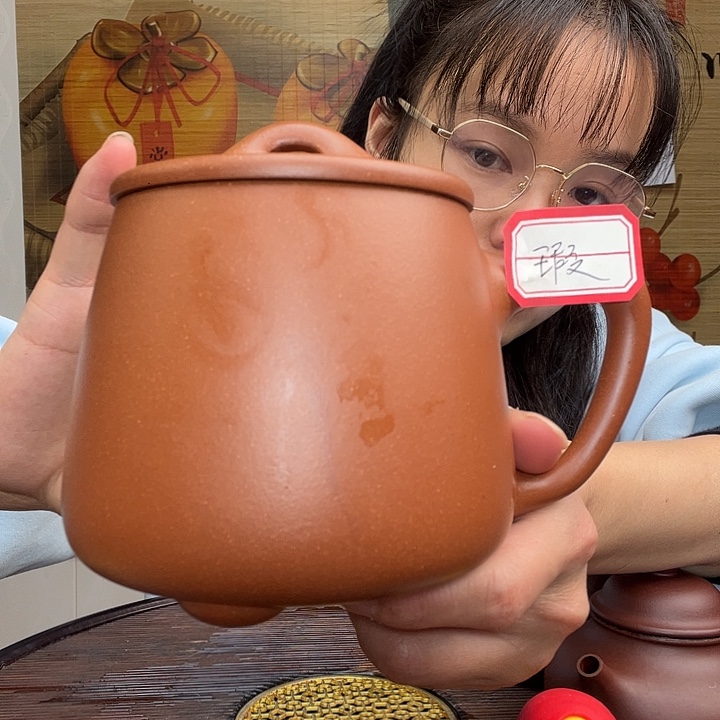 紫砂茶杯原矿紫砂杯