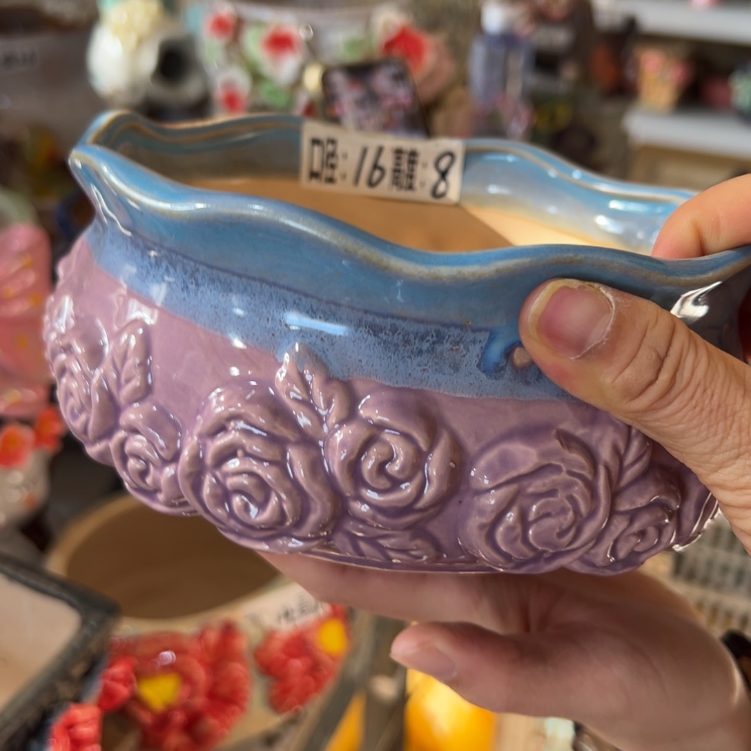 花盆，满20发货，爱退款拉黑