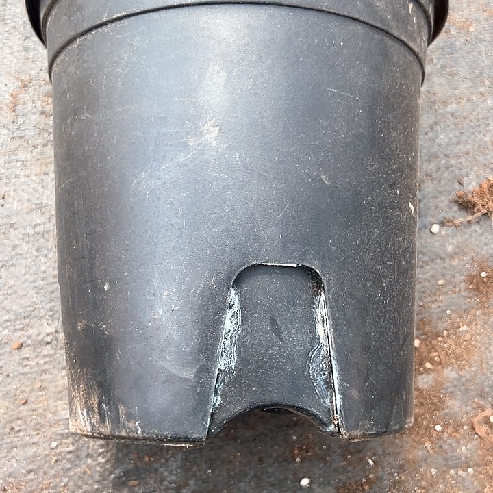 塑料口径20高度20黑加仑一组5个