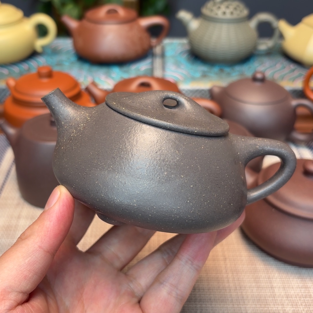 老***）茶壶紫砂W石瓢天晴