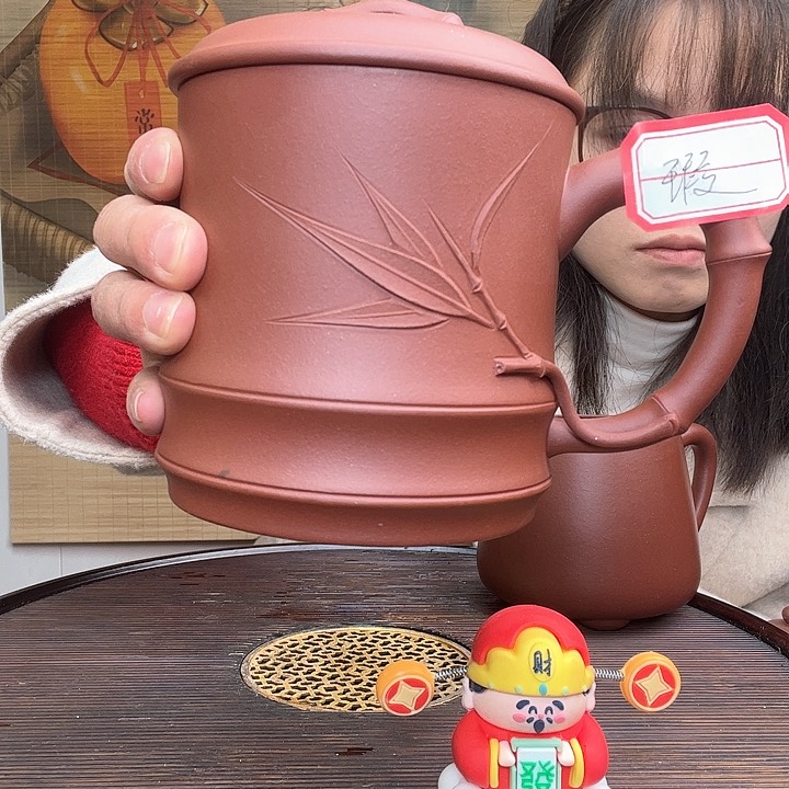 紫砂茶杯原矿紫砂杯