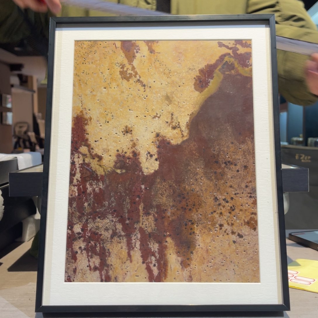 彩石25/32 三峡清江画面石