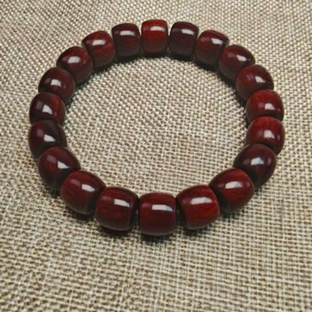 印度小叶紫檀精工10×11直切手串
