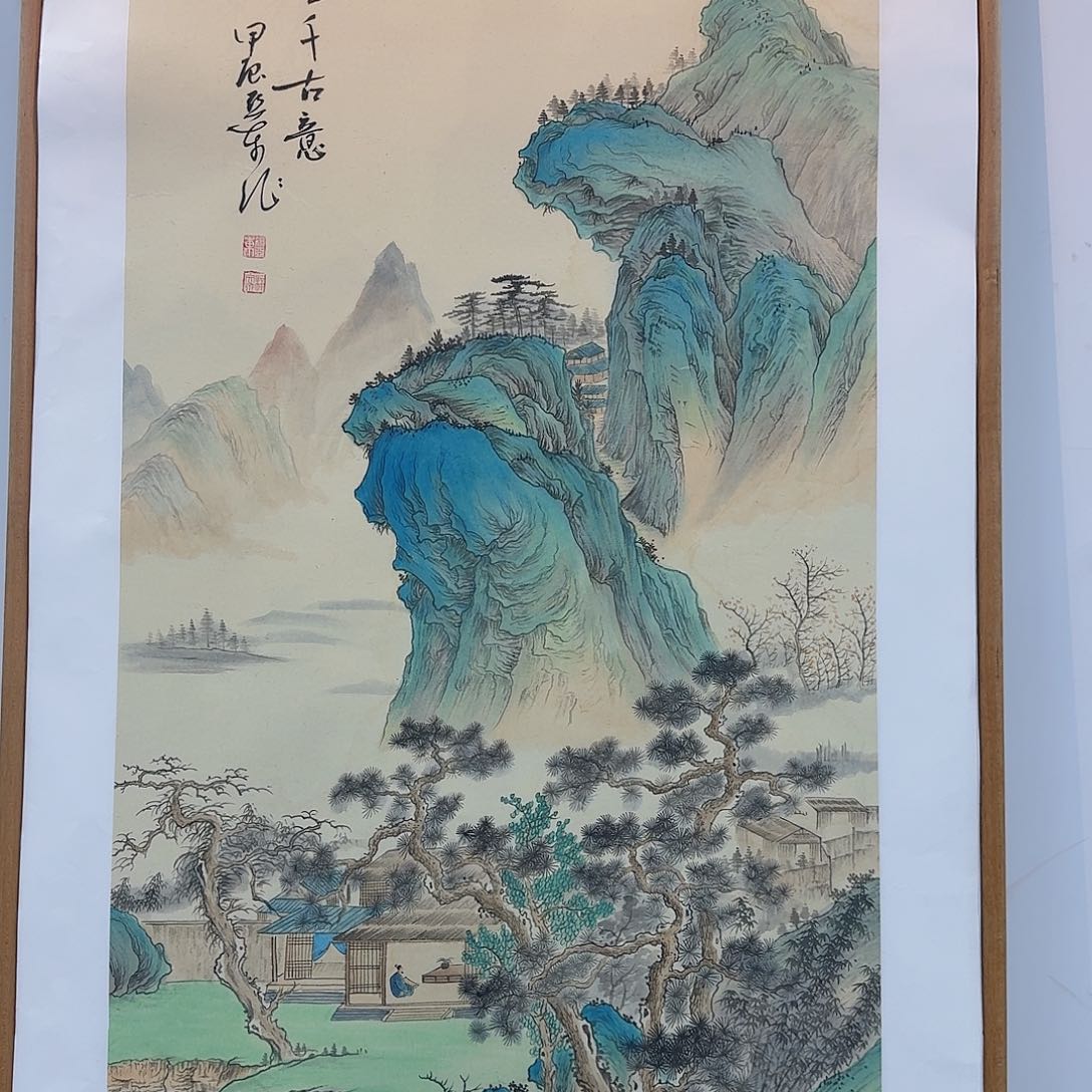 国画多次参加国内外大型