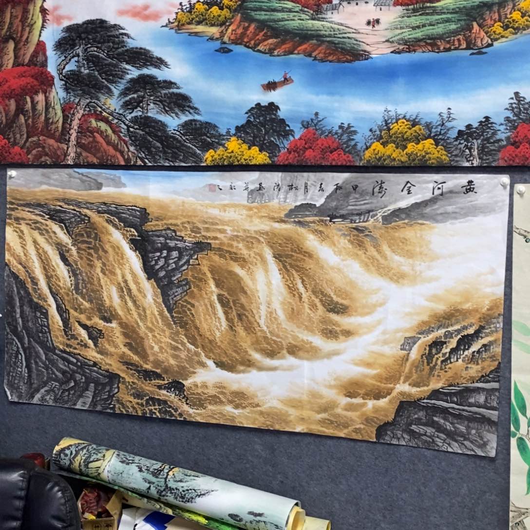 国画梵****?140✖️70画画画画画画画画画画