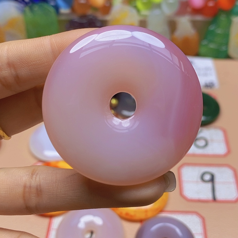 【闪购商品】玛瑙/玉髓颈饰未镶嵌苏*